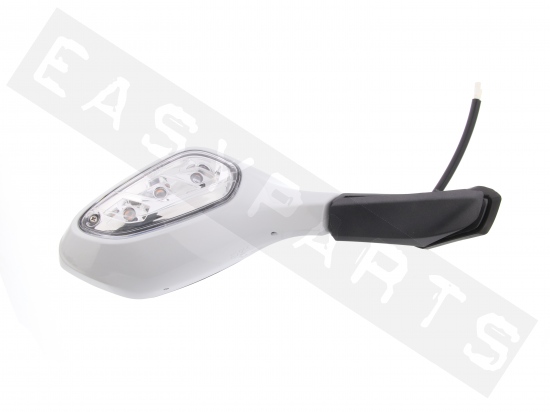 Specchietto retrovisore destro SYM GTS 125-300I 2012-2020 Pearl White (WH-3